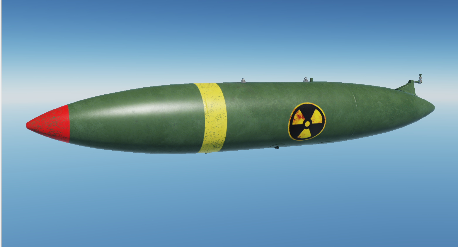 Nuclear external tank for FA18C